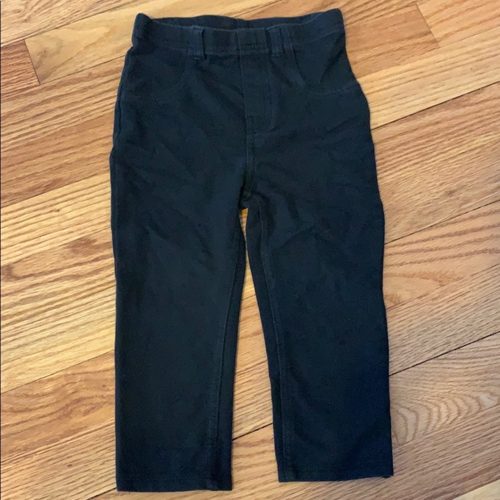 🌟5️⃣for💲25🌟 Girls black leggings 24M
